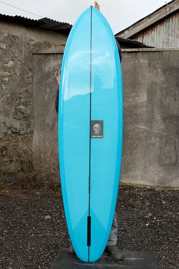 Christenson Flat Tracker 2.0 Surfboard (Blue Tint) - 7'2