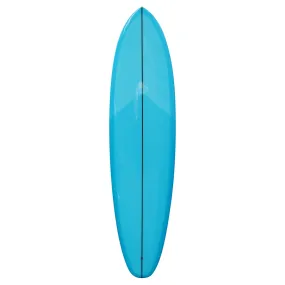 Christenson Flat Tracker 2.0 Surfboard (Blue Tint) - 7'2