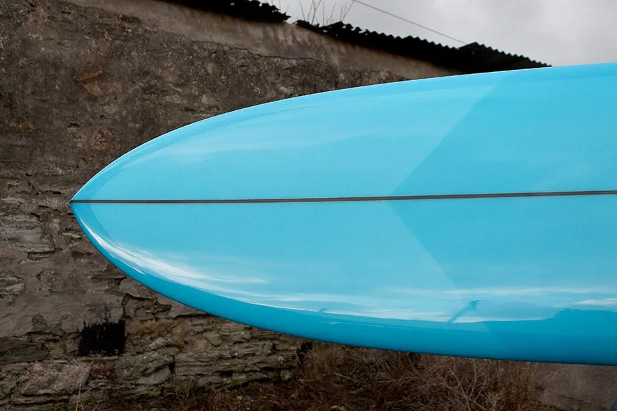 Christenson Flat Tracker 2.0 Surfboard (Blue Tint) - 7'2