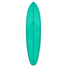 Christenson Flat Tracker 2.0 Surfboard (Green Tint) - 7'6