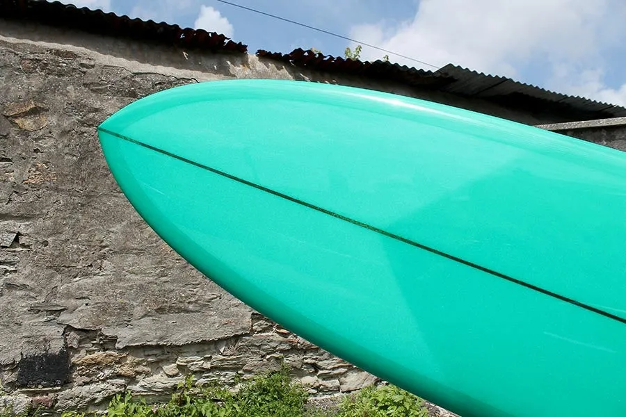 Christenson Flat Tracker 2.0 Surfboard (Green Tint) - 7'6