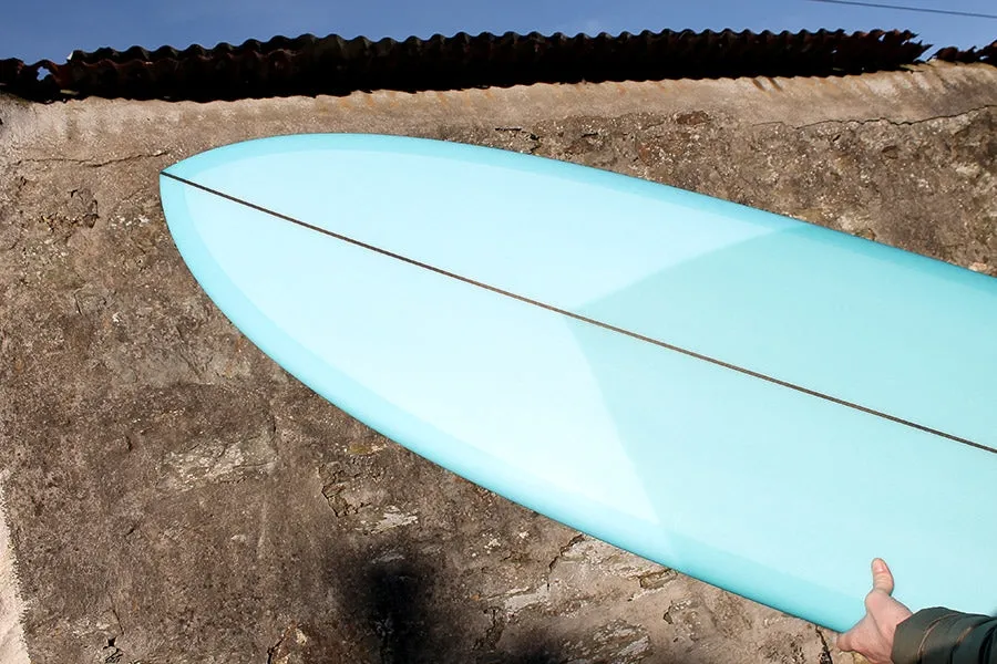 Christenson Flat Tracker 2.0 Surfboard (Pale Blue) - 7'6