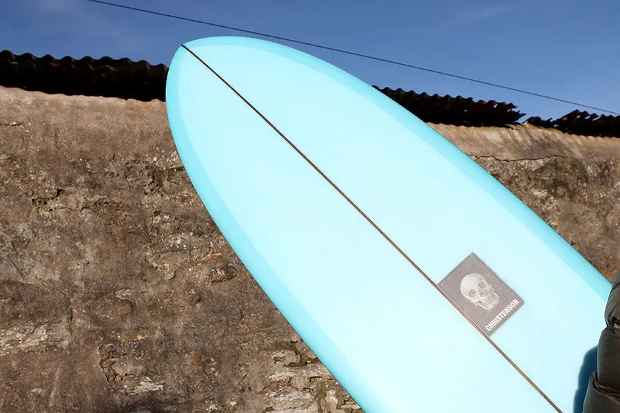 Christenson Flat Tracker 2.0 Surfboard (Pale Blue) - 7'6