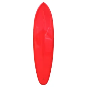 Christenson Flat Tracker 2.0 Surfboard (Red Tint) - 7'2