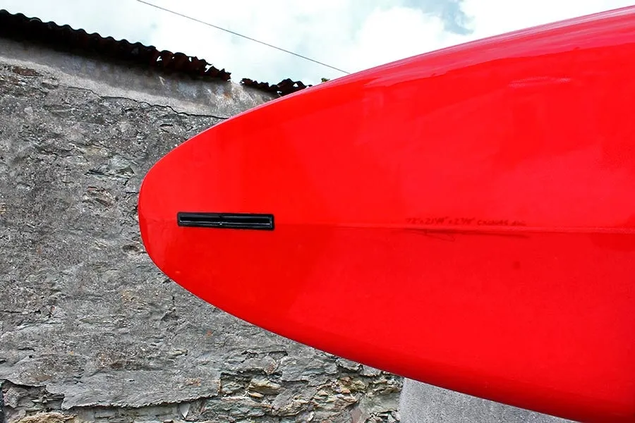 Christenson Flat Tracker 2.0 Surfboard (Red Tint) - 7'2