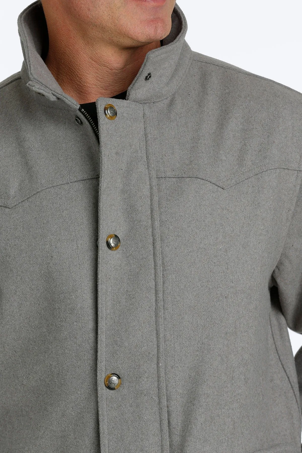 Cinch Men's Grey Ranch Coat