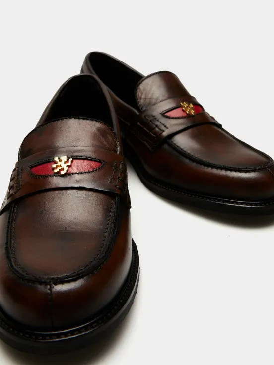 Classic leather moccasins