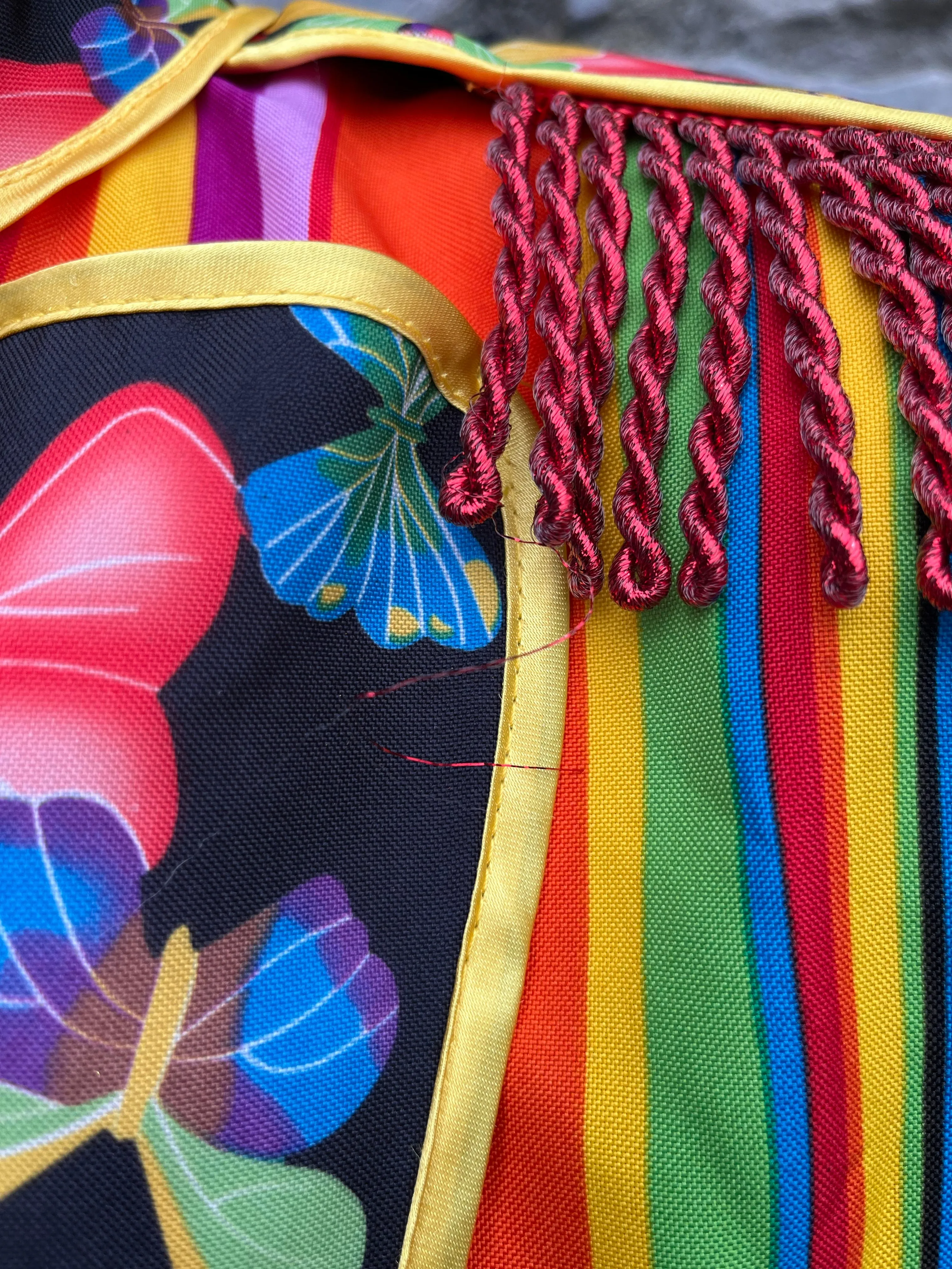 Colorful marching band jacket