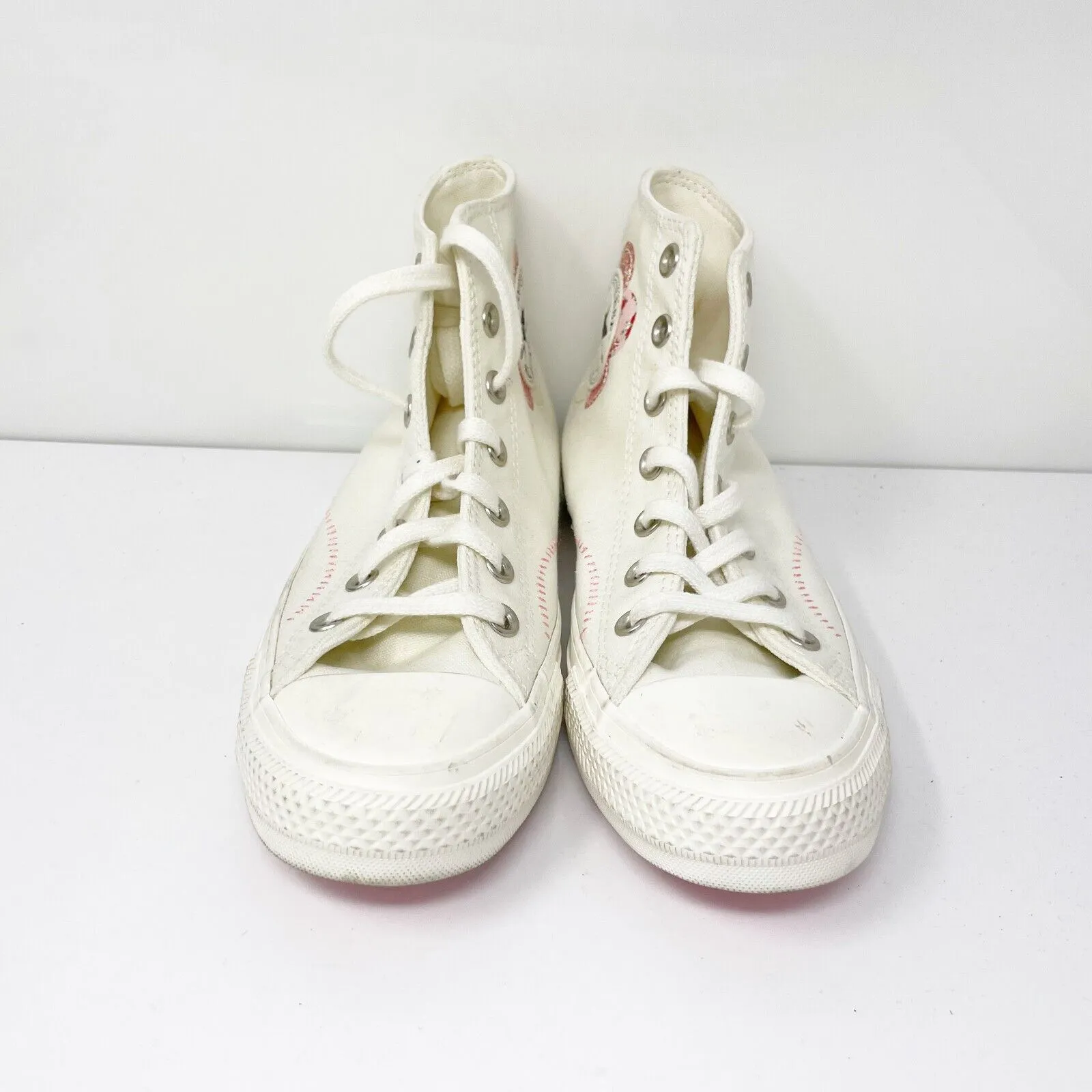 Converse Womens CT All Star High A05195C White Casual Shoes Sneakers Size 8