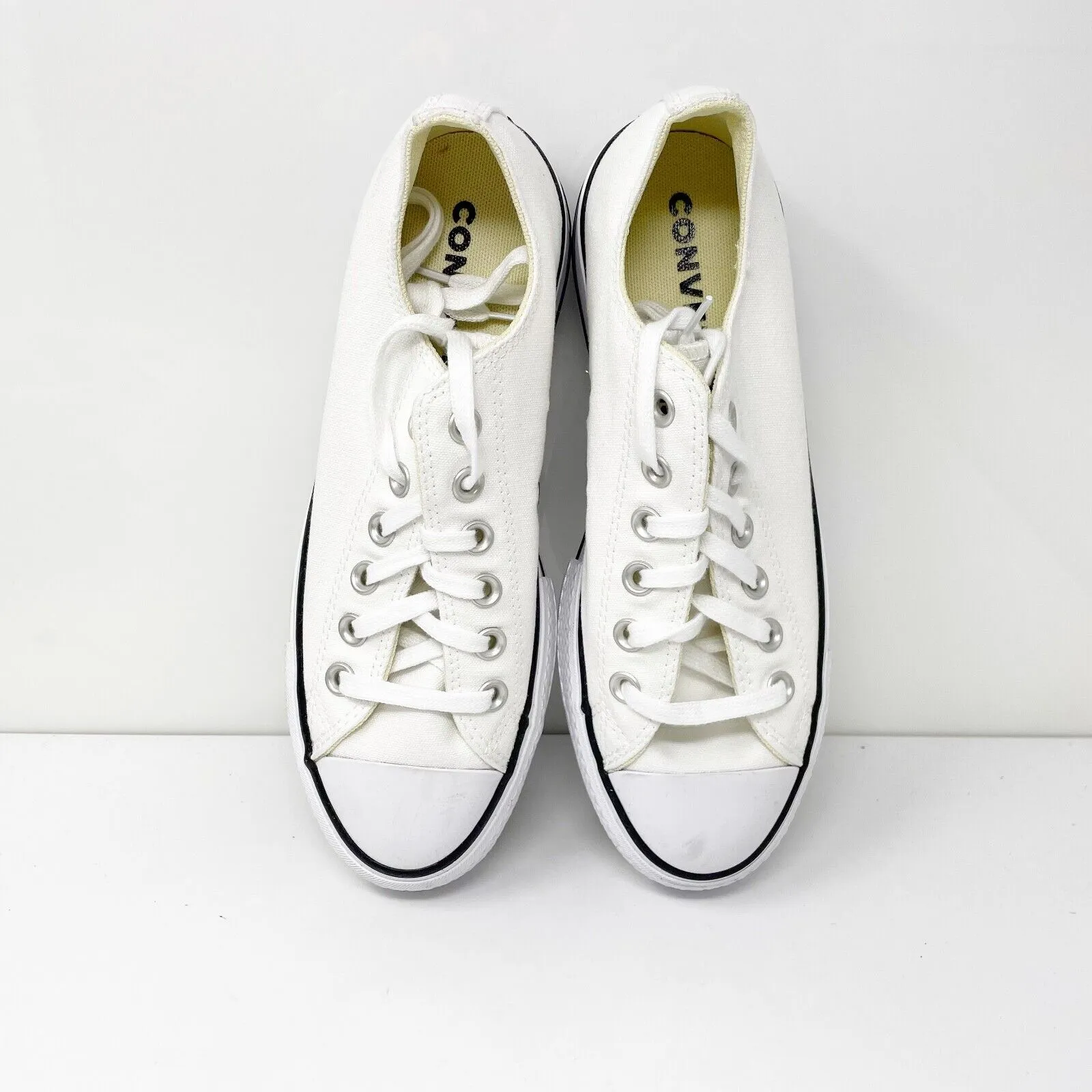 Converse Womens CTAS Lift 560251F White Casual Shoes Sneakers Size 7.5