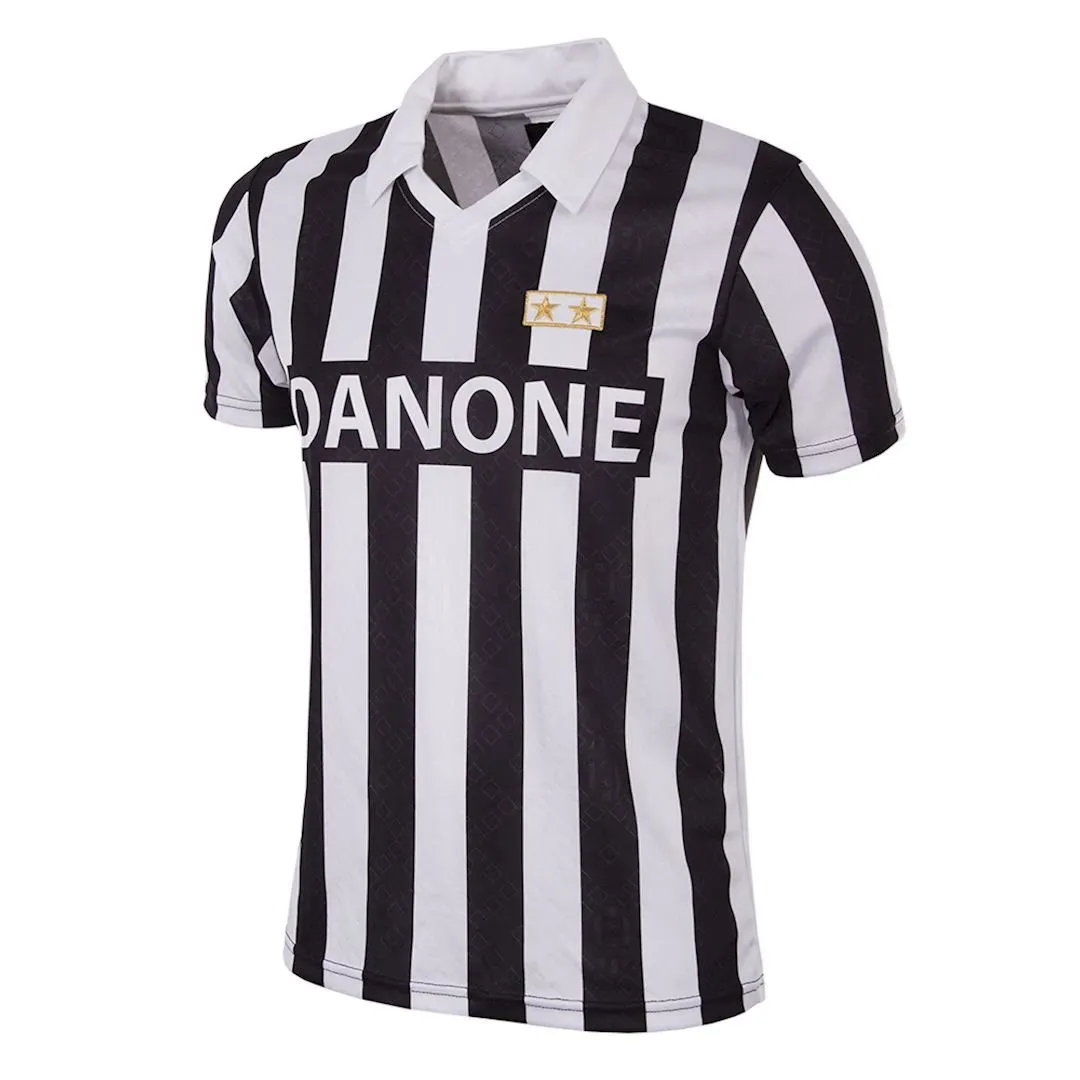 COPA Football - Juventus FC Coppa UEFA Retro Shirt 1992-1993 + Ravanelli 11