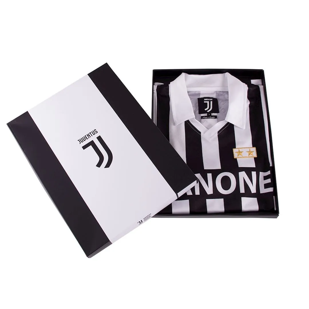 COPA Football - Juventus FC Coppa UEFA Retro Shirt 1992-1993 + Ravanelli 11