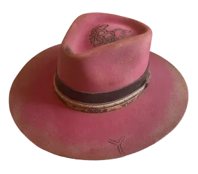 Corral Pink Rebel Felt Hat