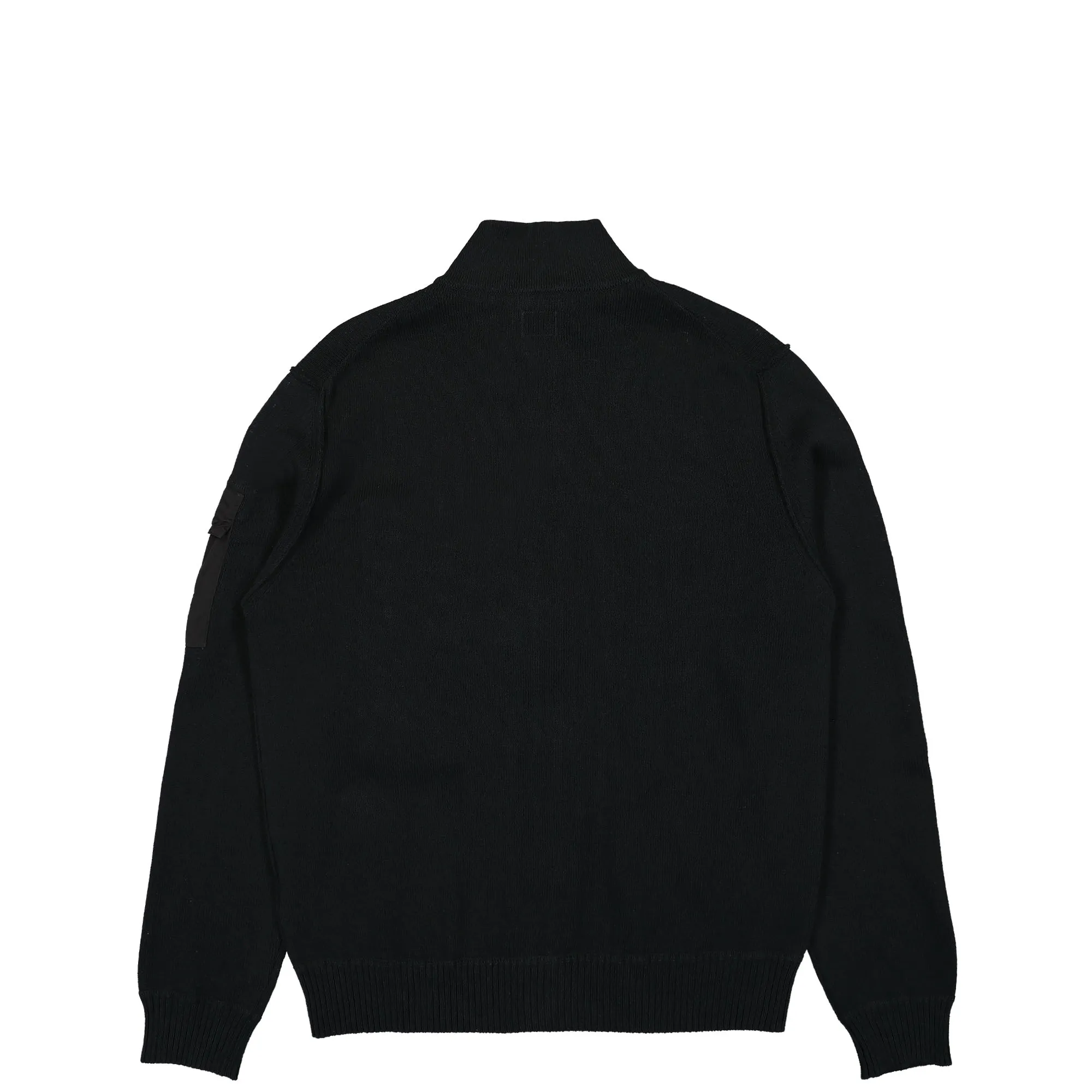 Cotton Mixed Zipped Knit