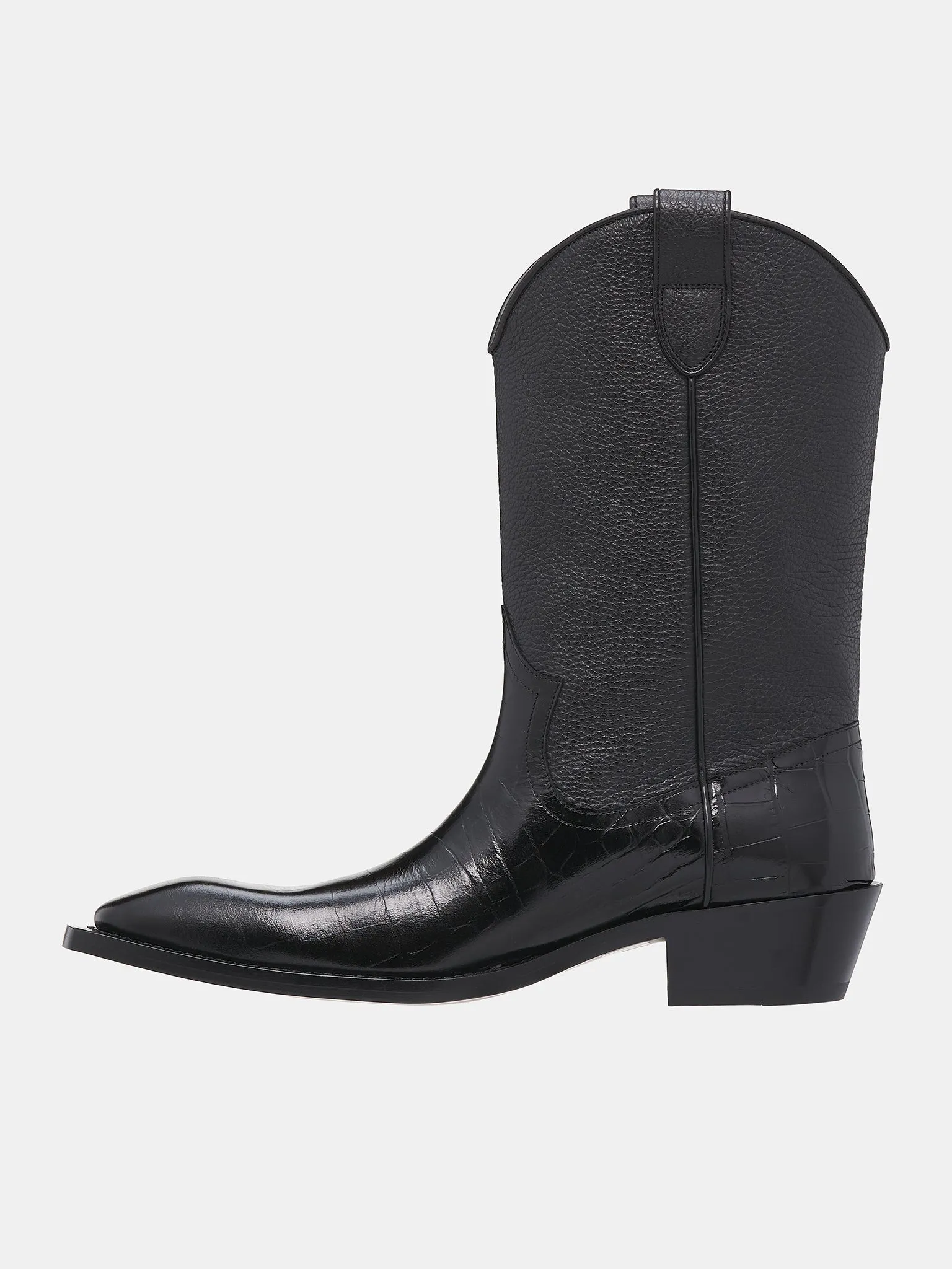 Cowboy Boots (1061LE02001-BLACK)