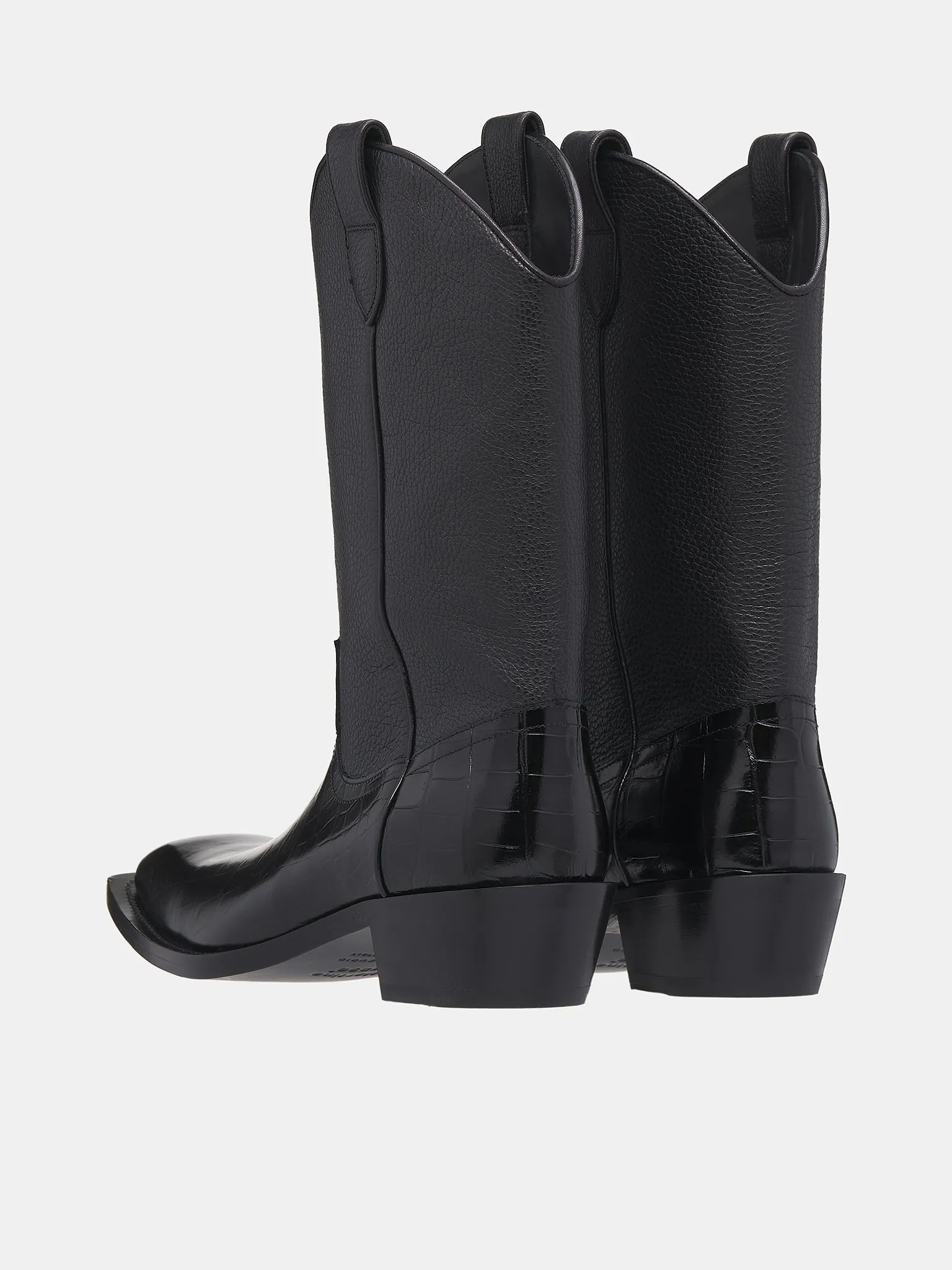 Cowboy Boots (1061LE02001-BLACK)