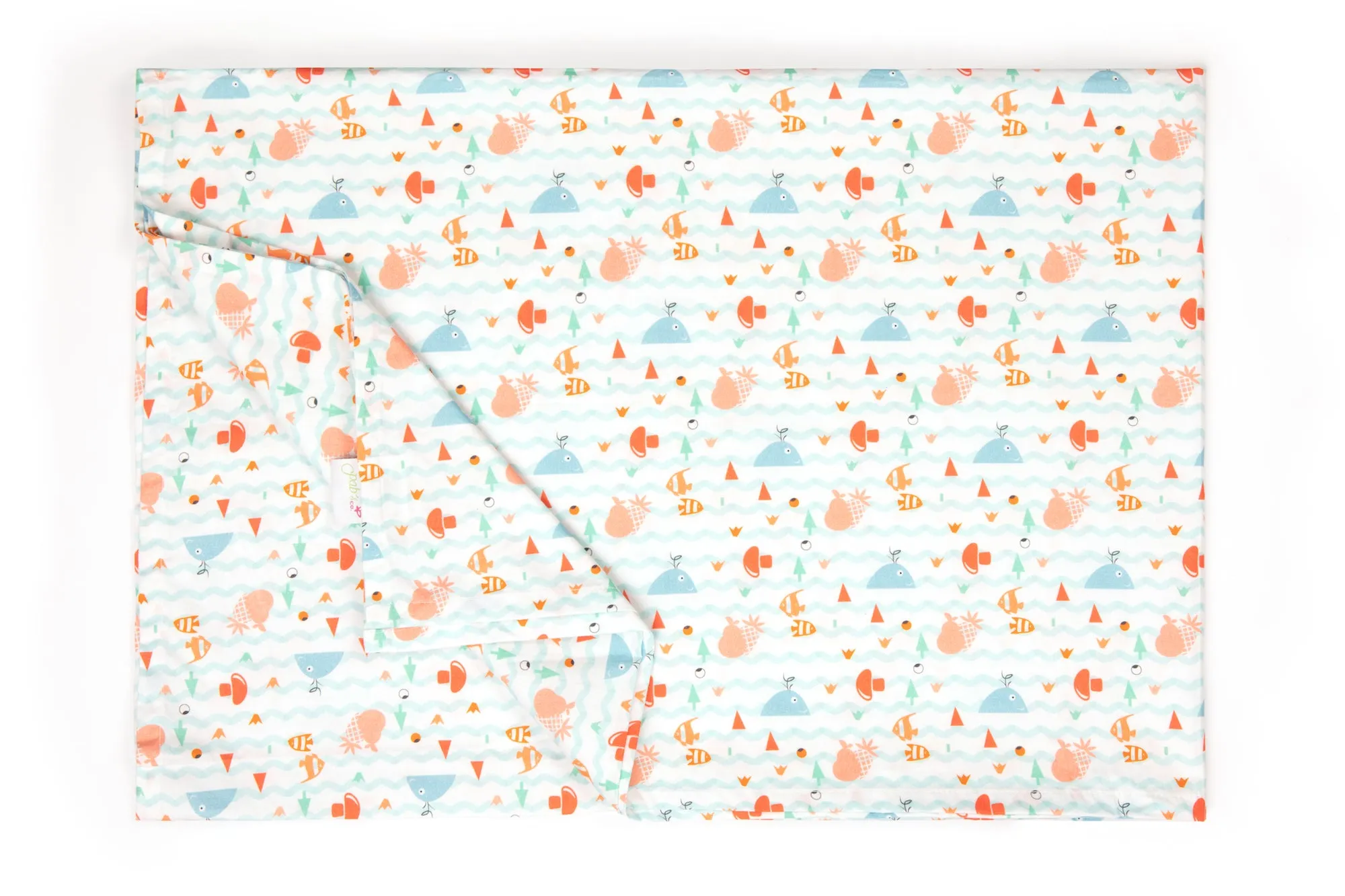 Cozy Under The Sea -  Flat Bedsheet Set (3Pc)