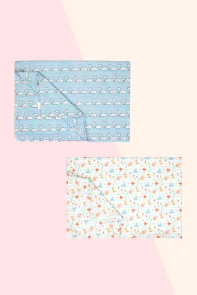 Cozy Woods -  Flat Bedsheet Set (2Pc)