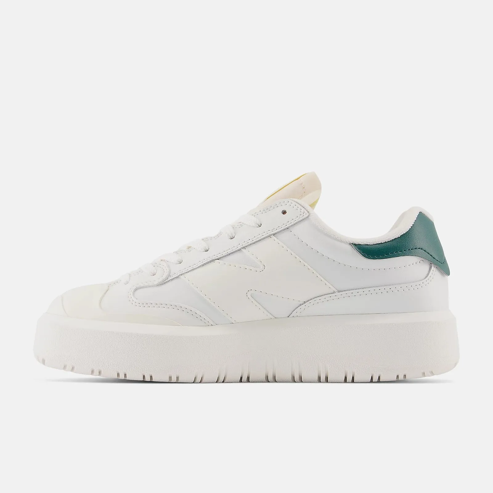 CT302LF White Teal Platform Sneakers