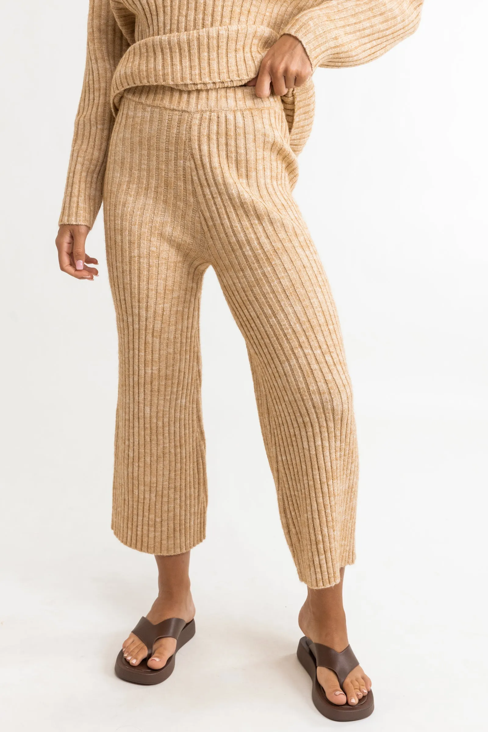 Daisy Knit Pant Oatmeal