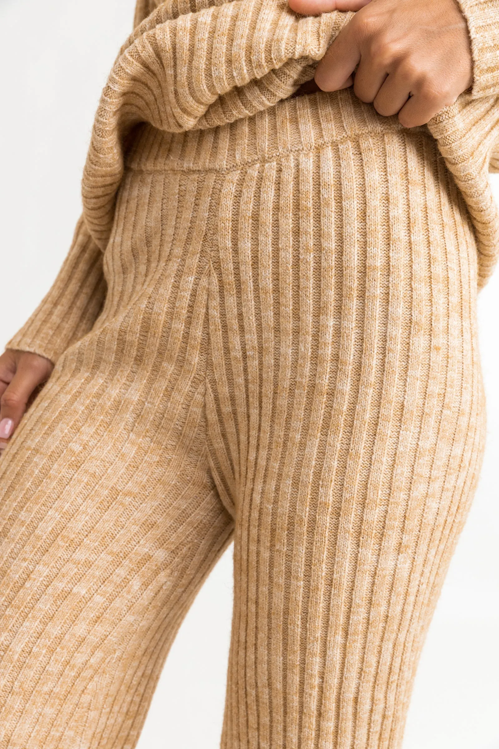 Daisy Knit Pant Oatmeal