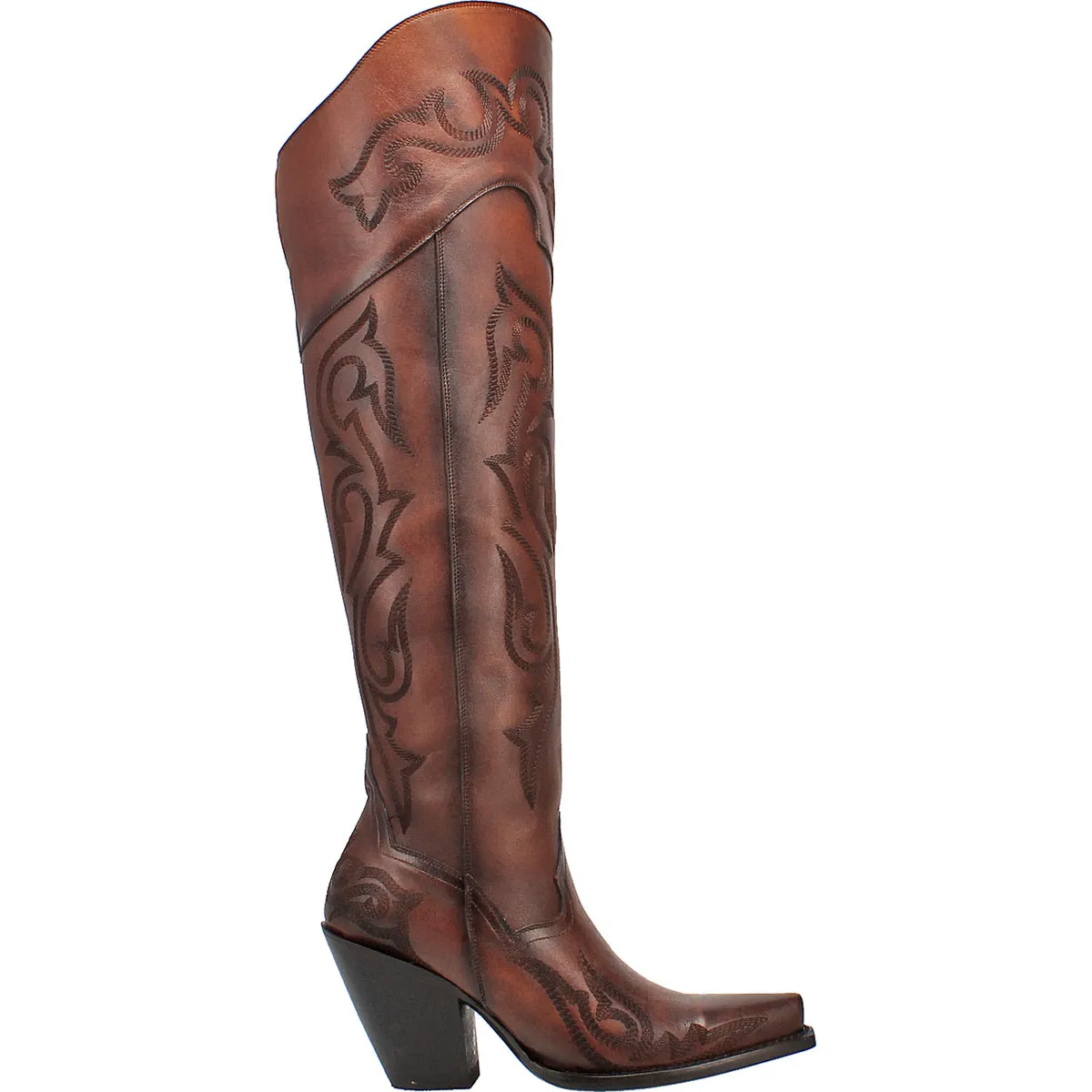 Dan Post Women's 20 Seductress Tall Leather Western Boot