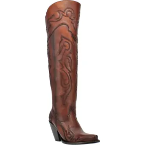 Dan Post Women's 20 Seductress Tall Leather Western Boot