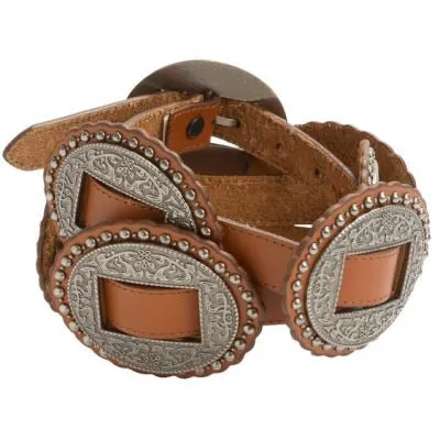 Women's Western Concho Belt by Dan Post