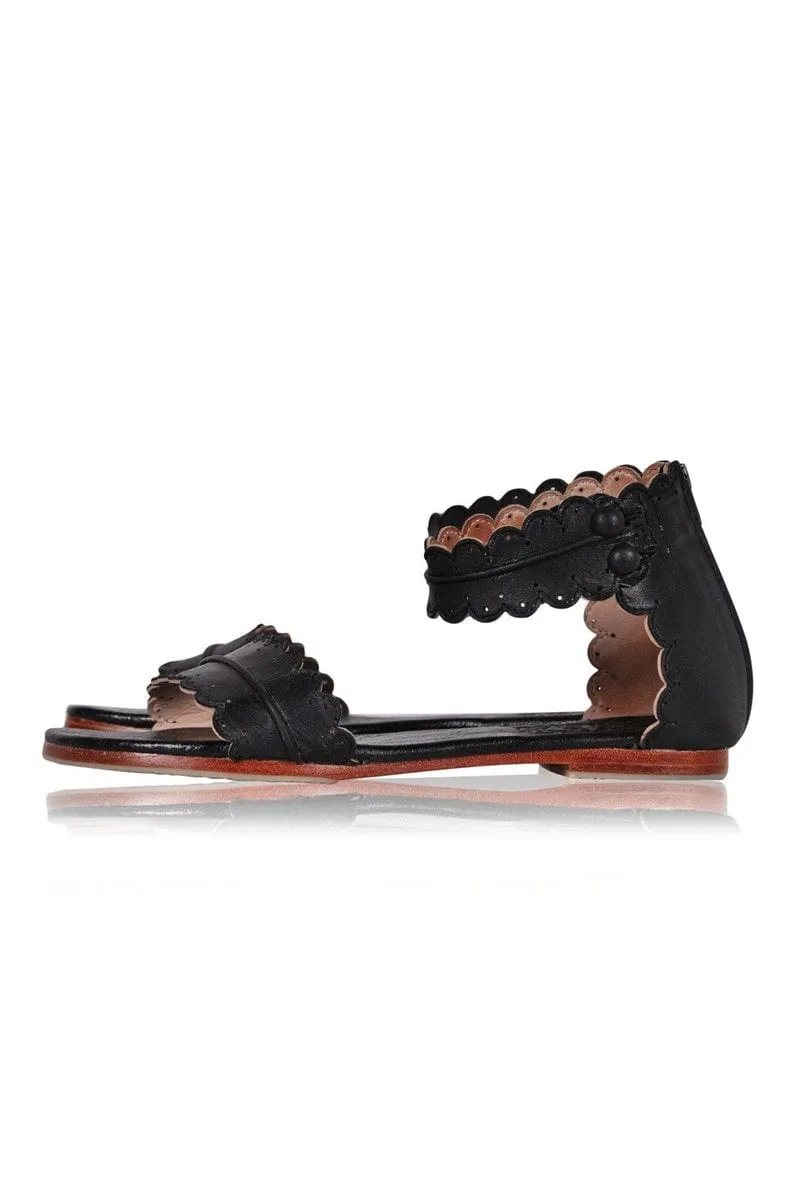 Dark Tan Midsummer Sandals