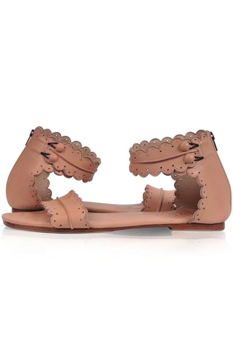 Dark Tan Midsummer Sandals