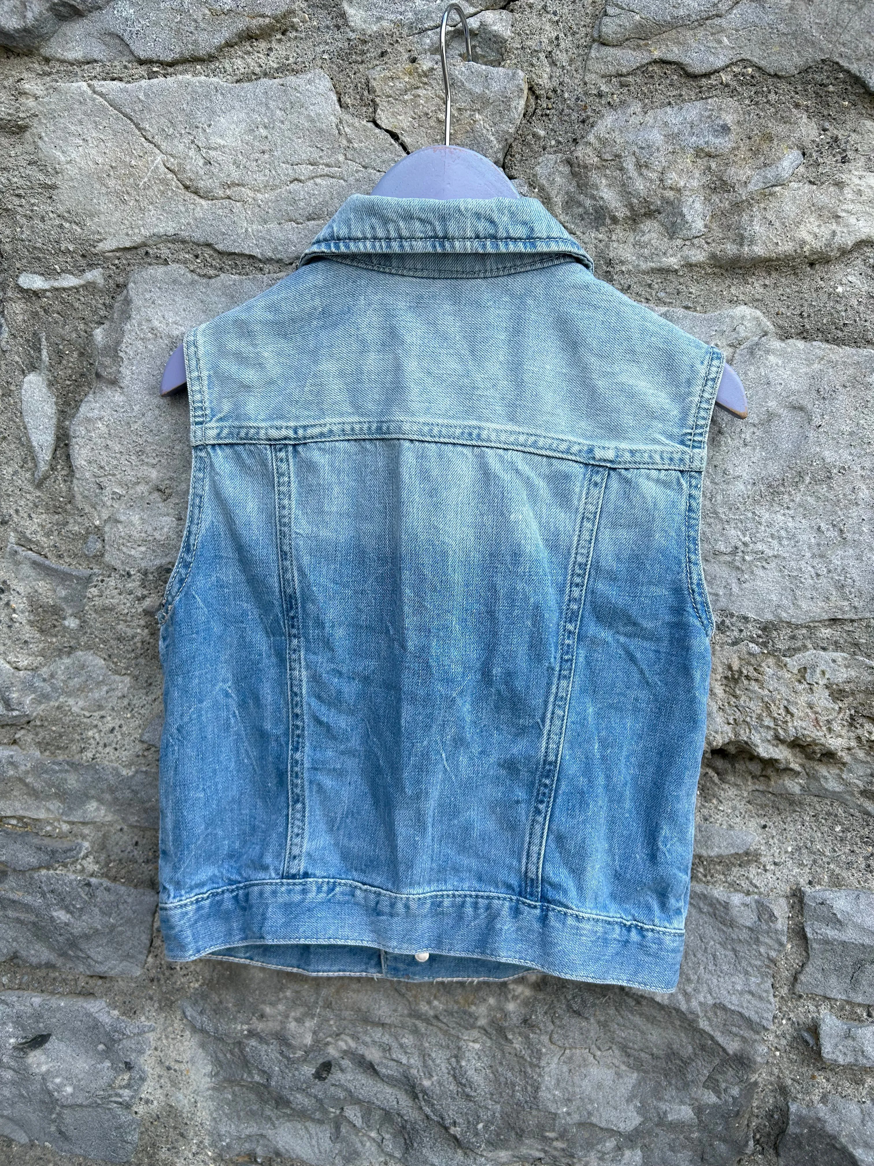 Denim vest for 10-11 year old (140-146cm)