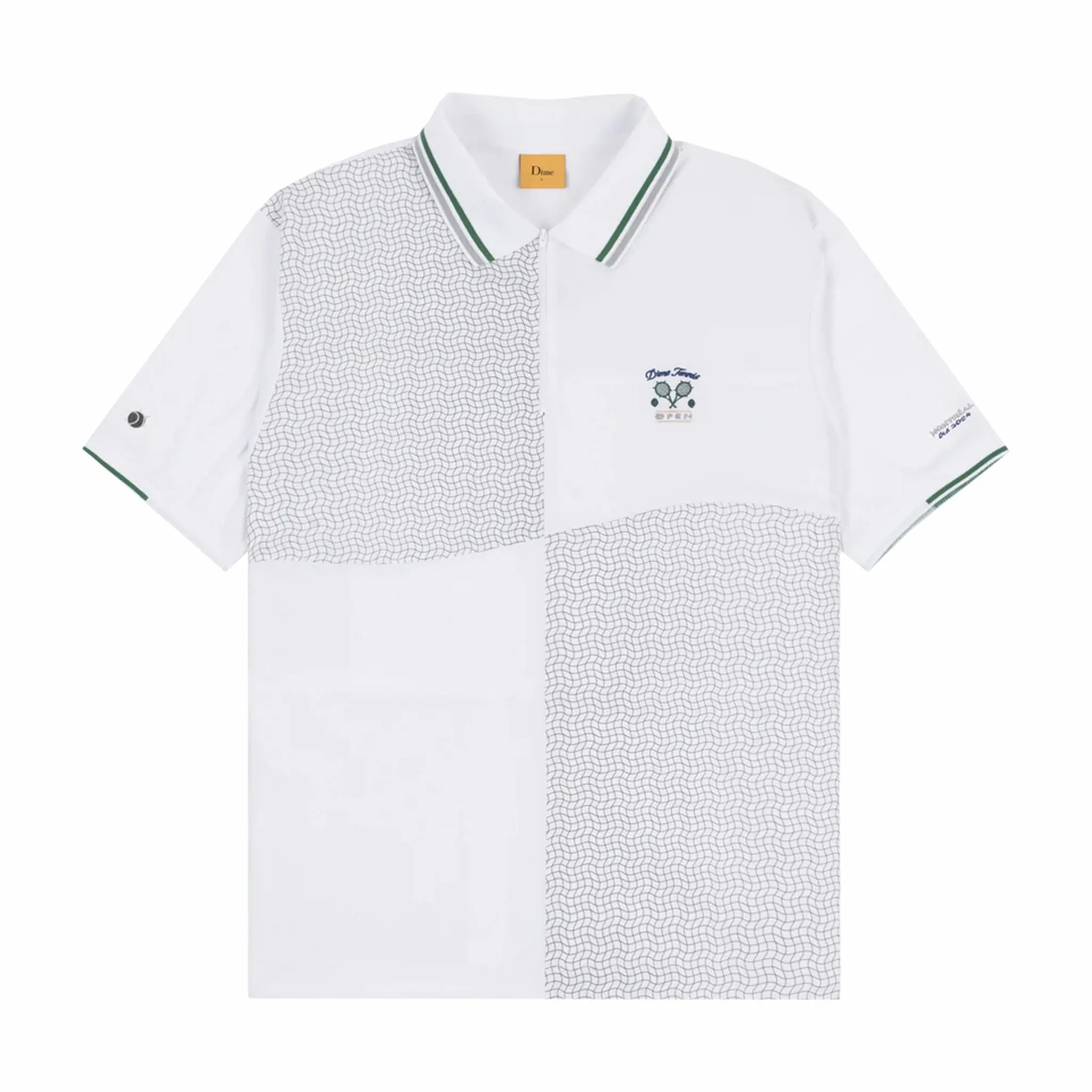 Dime Court Polo (White)