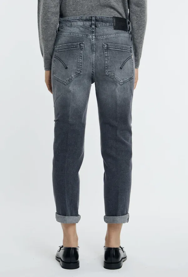 Womens Designer Jeans with Visible Buttons