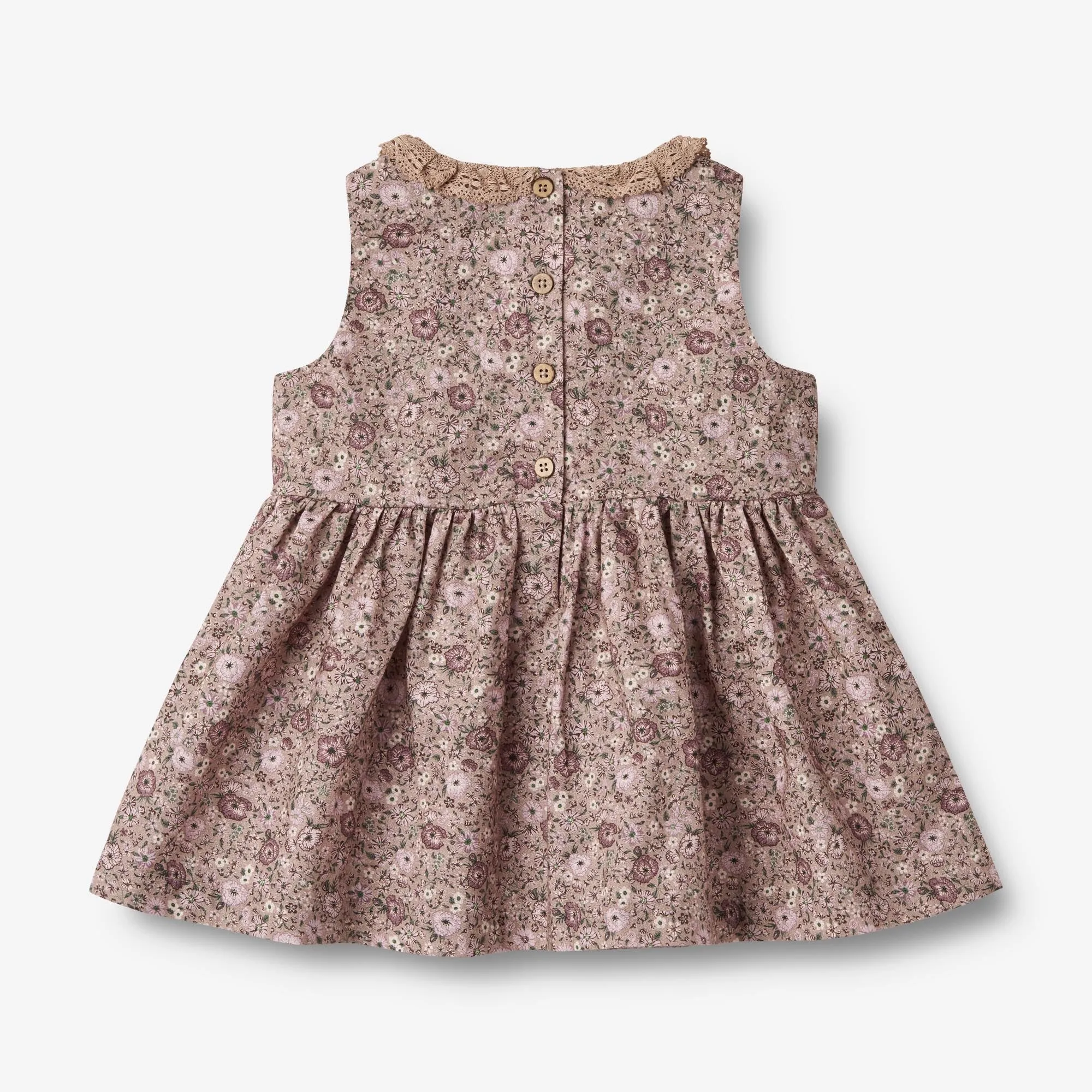 Dress Elma - rose shadow flowers