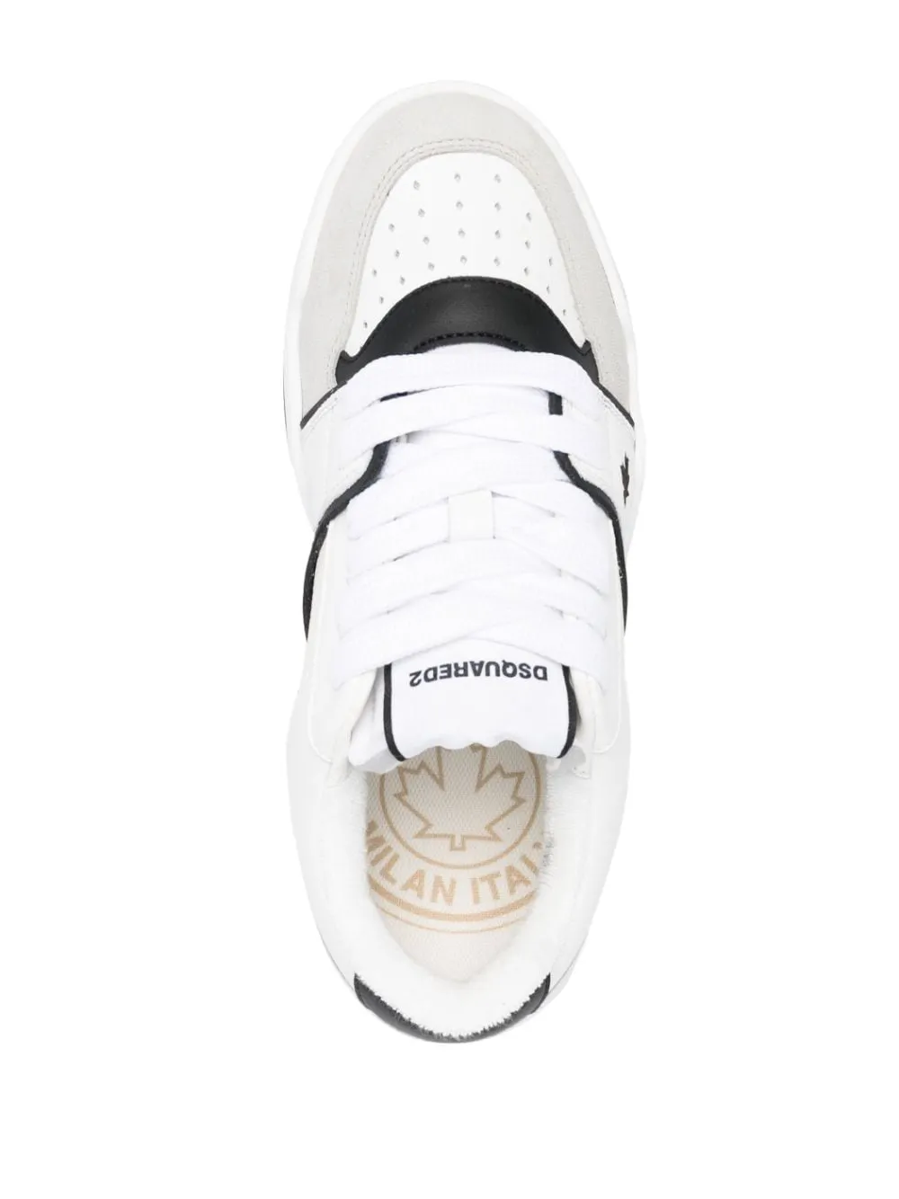 Dsquared2    Dsquared2 Logo Velour Sneakers