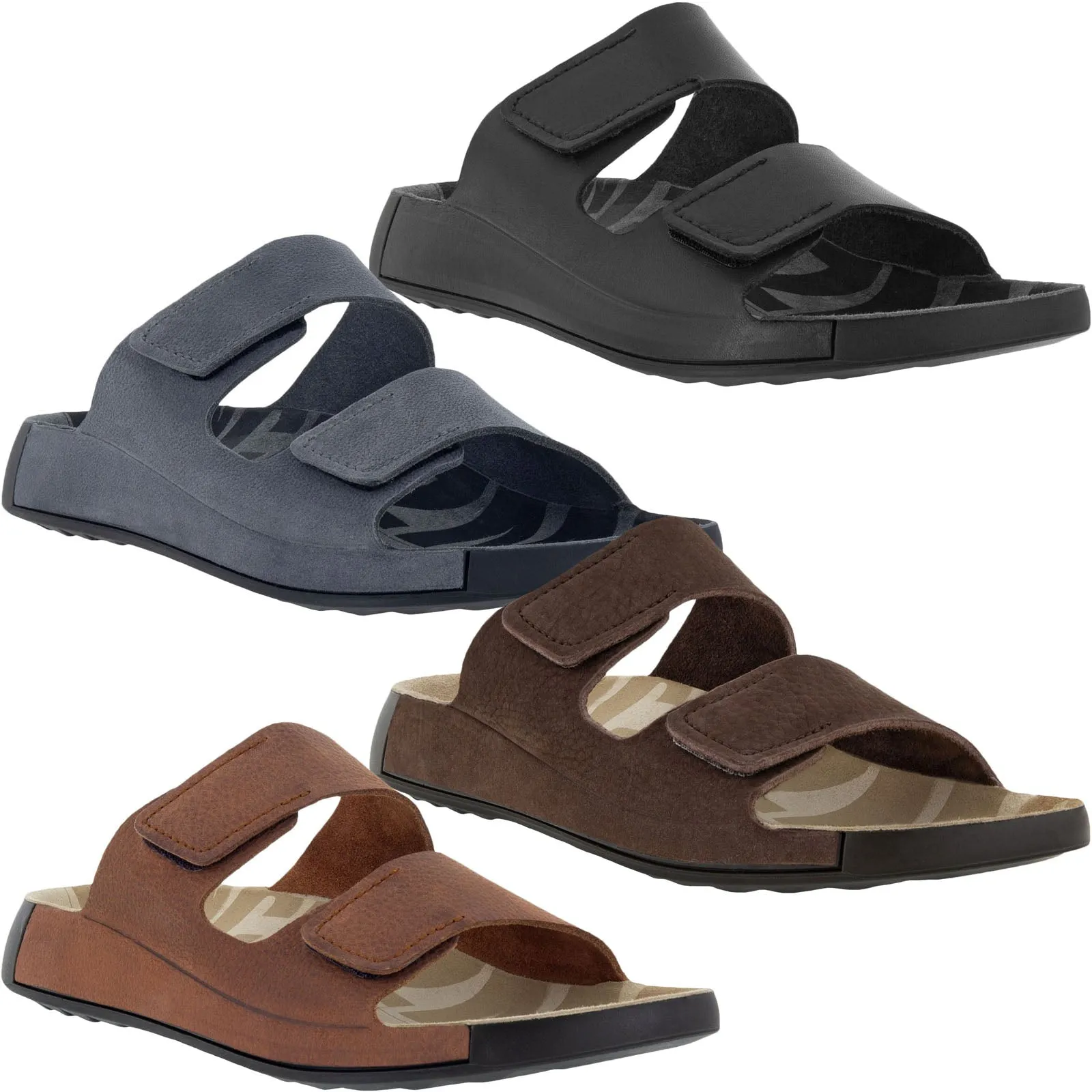 ECCO Mens 2ND Cozmo Soft Leather Sandals