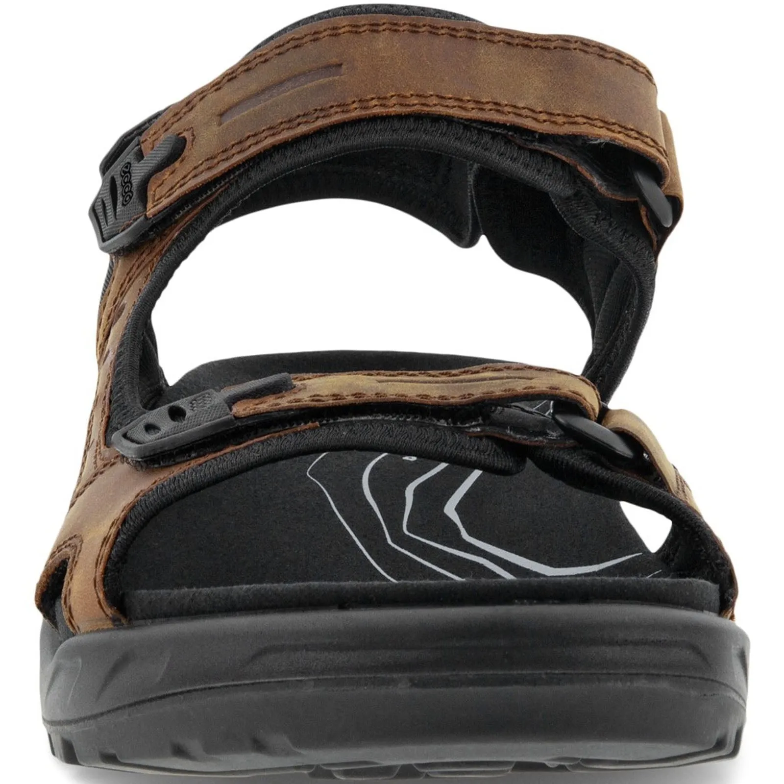 ECCO Mens Offroad Nubuck Leather Walking Sandals