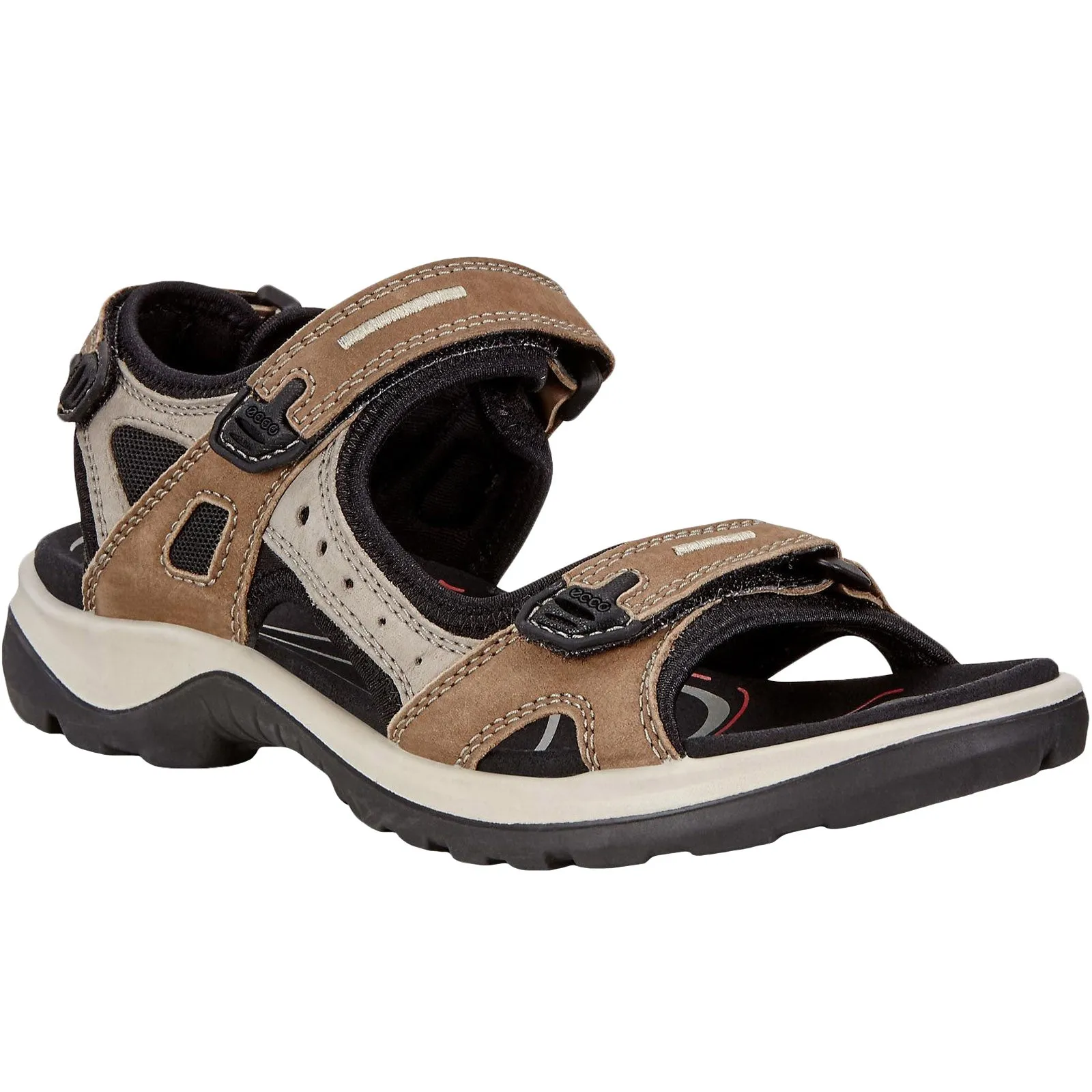 ECCO Womens Offroad Nubuck Outdoor Walking Sandals