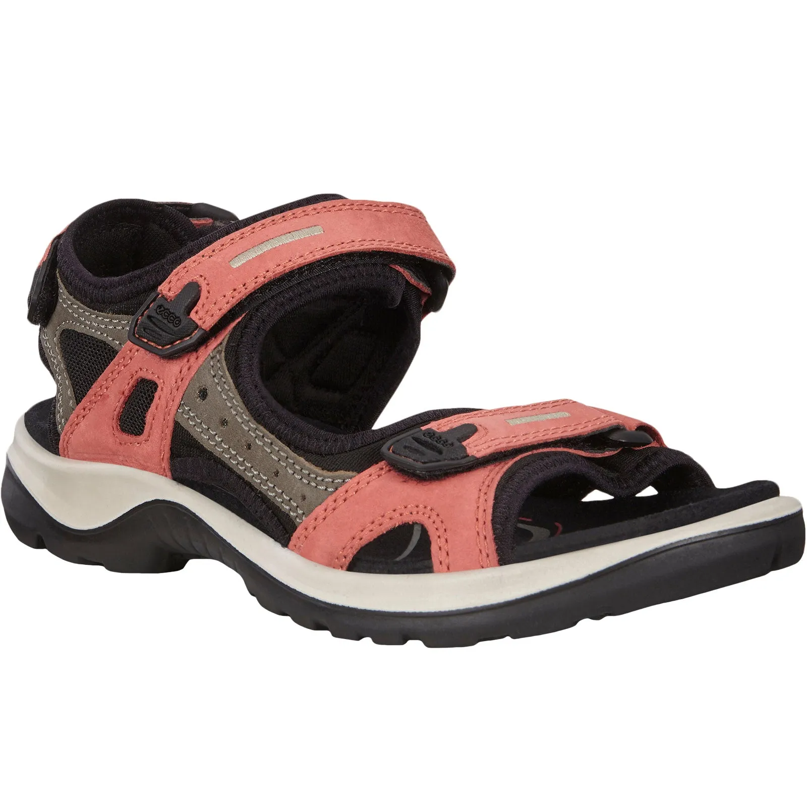 ECCO Womens Offroad Nubuck Outdoor Walking Sandals