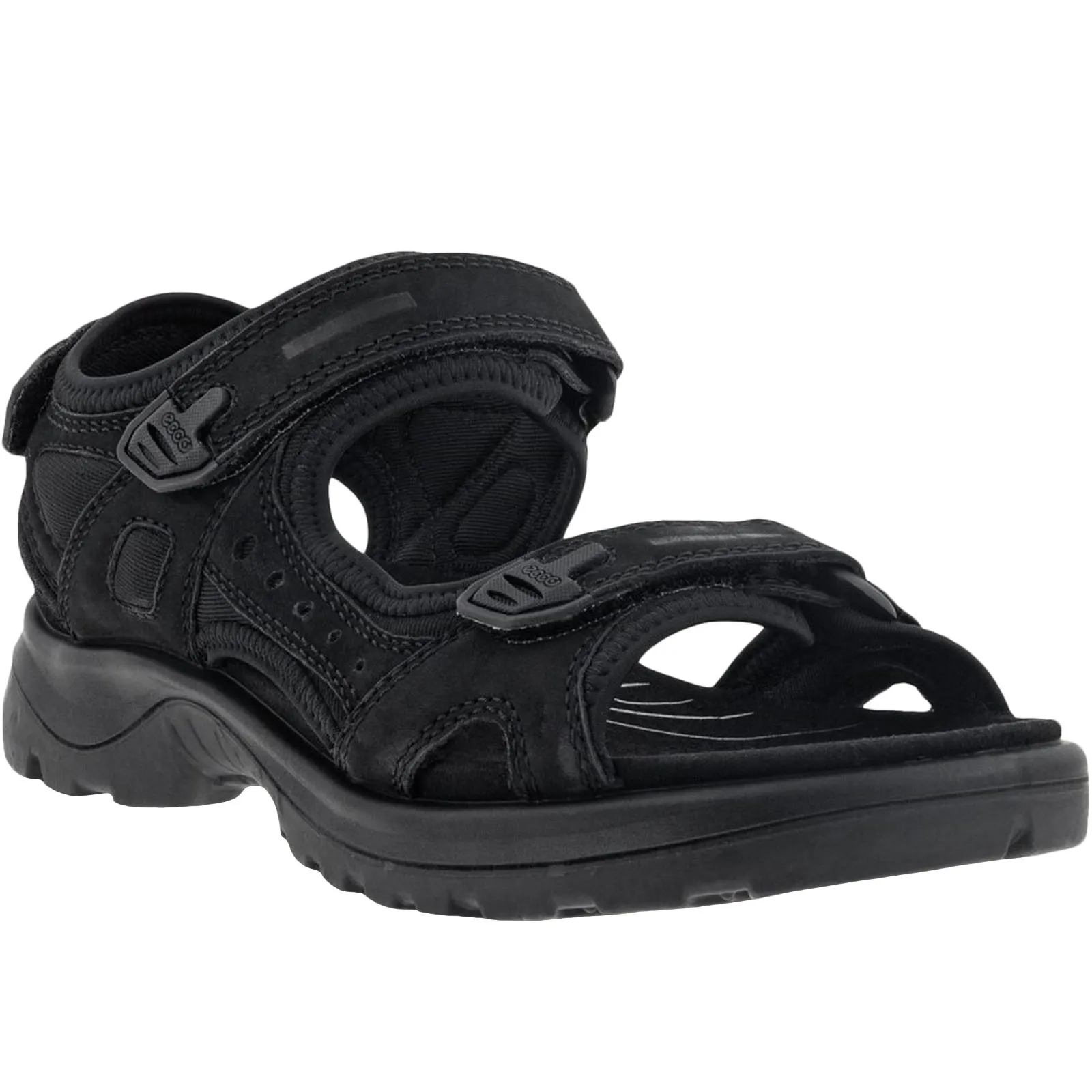 ECCO Womens Offroad Yucatan Plus Leather Walking Sandals