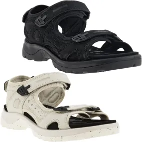 ECCO Womens Offroad Yucatan Plus Leather Walking Sandals