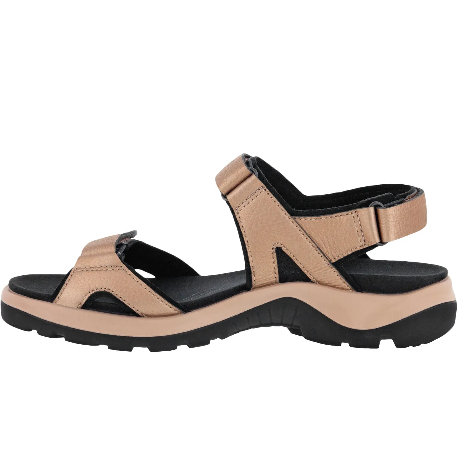 ECCO Womens Yucatan 2.0 Nubuck Leather Sandals