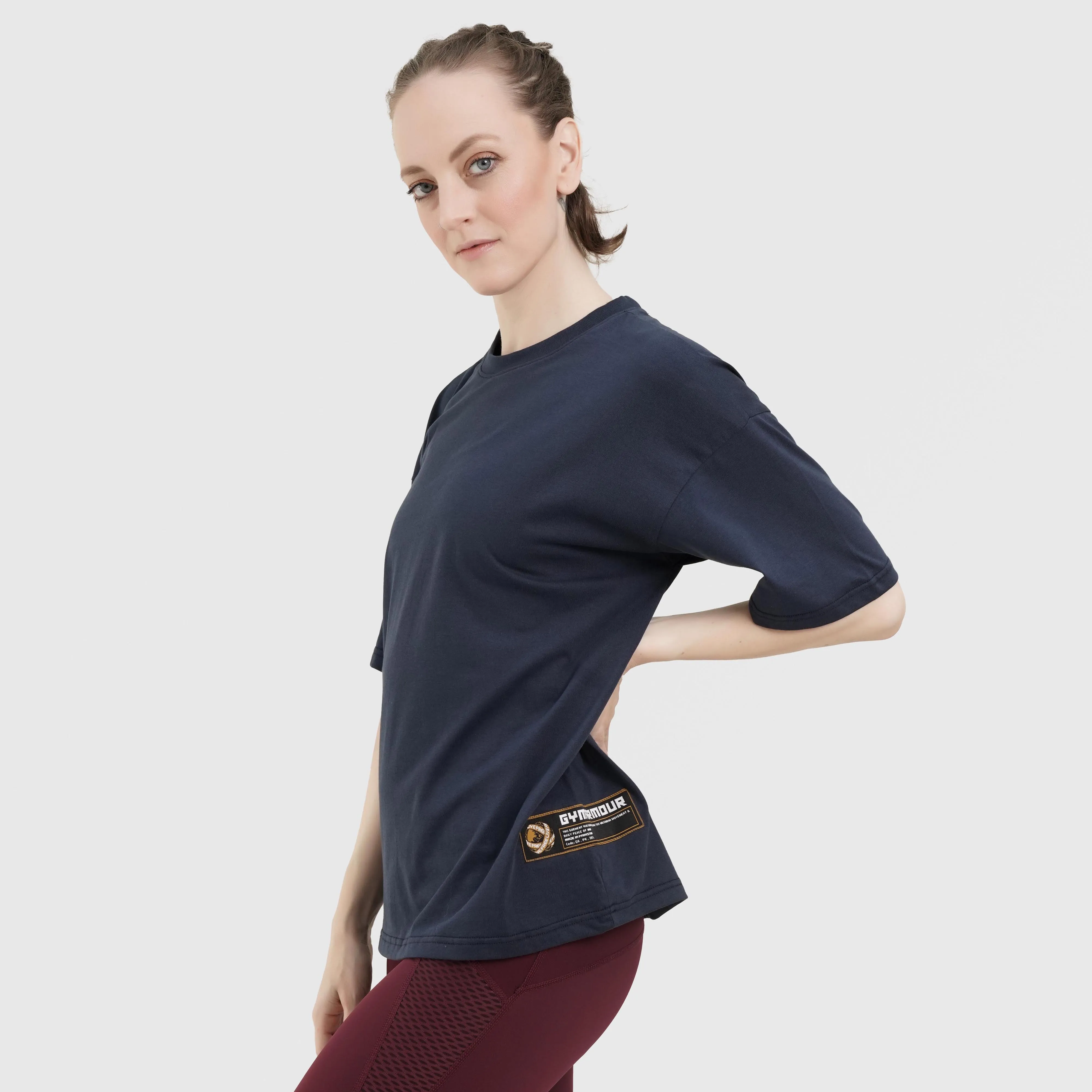 Effortless Swing Navy Tee - Shop Now