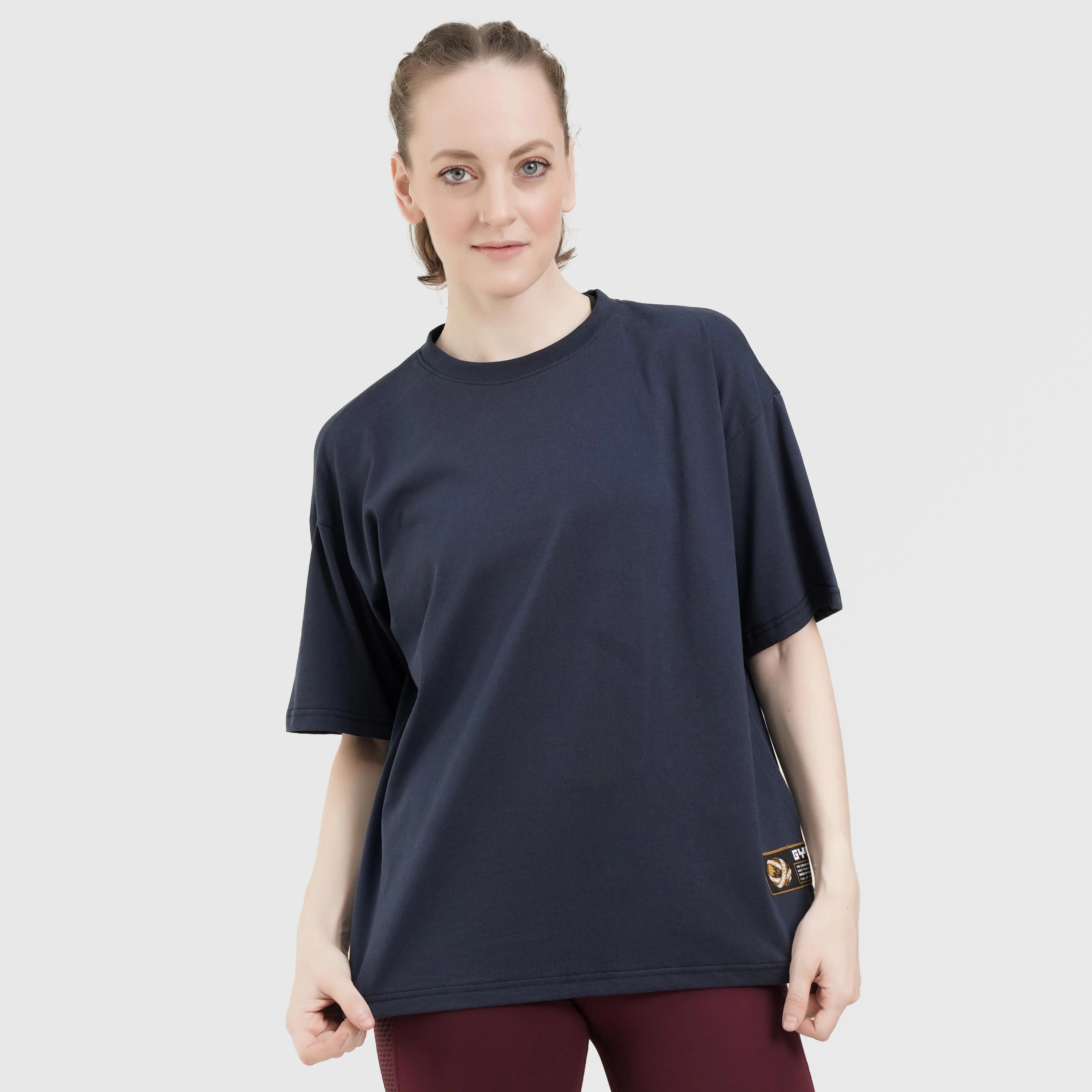 Effortless Swing Navy Tee - Shop Now