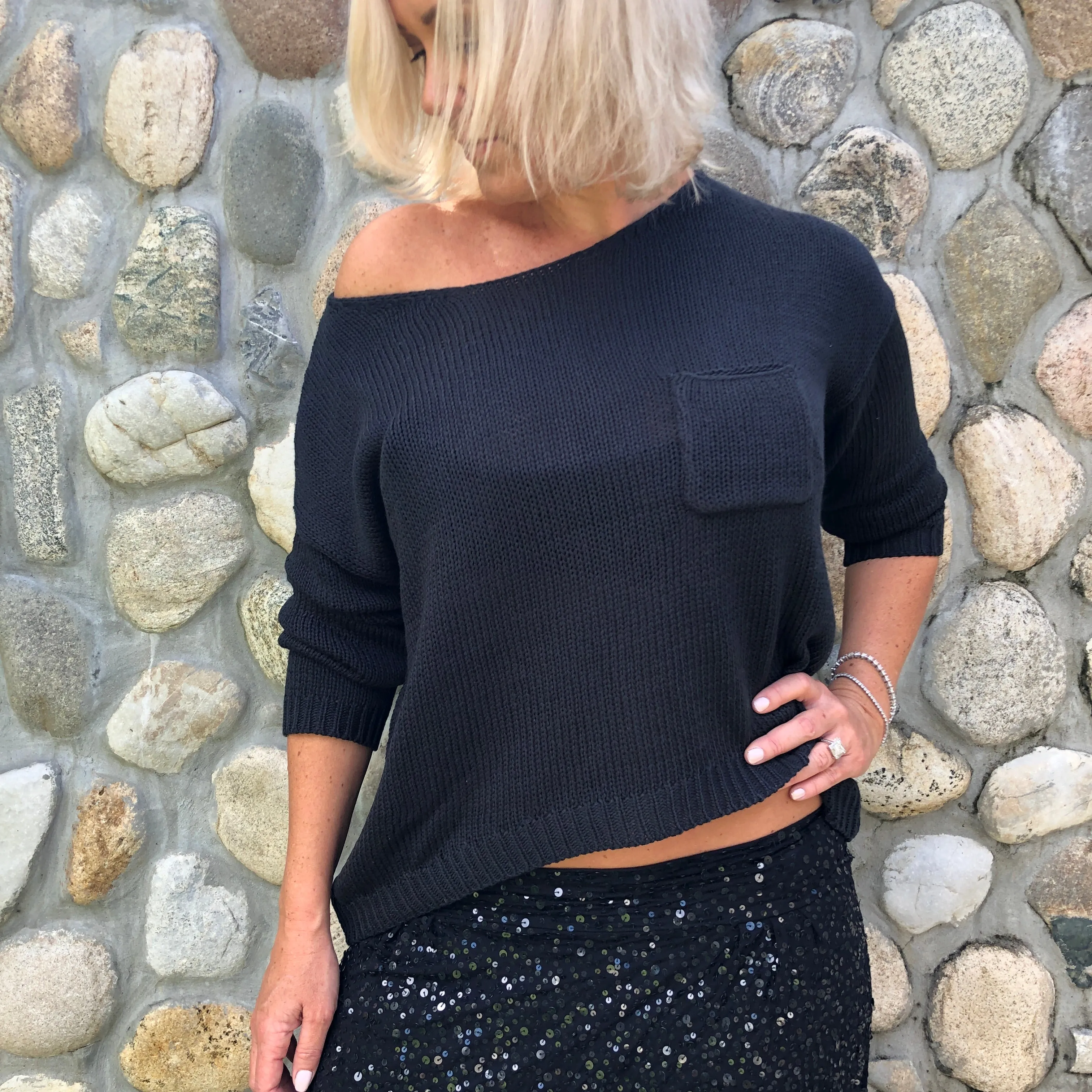 Elila Luna Pocket Knit