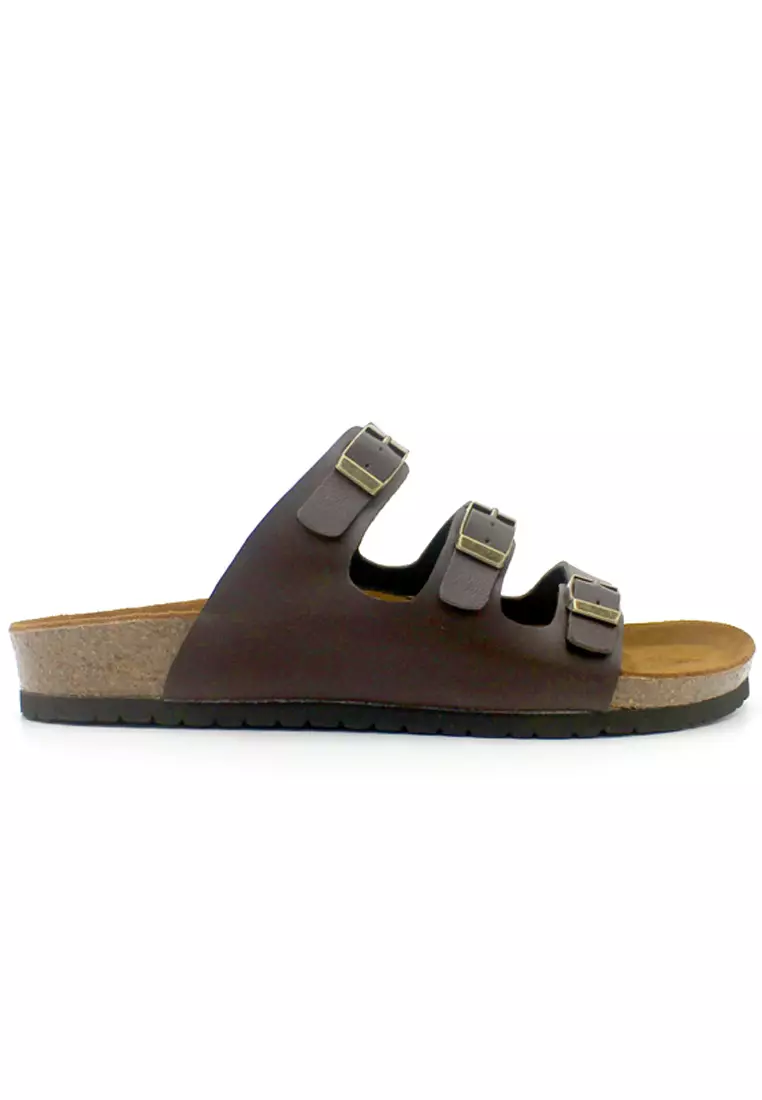 Ely - Brown Sandals & Flip Flops