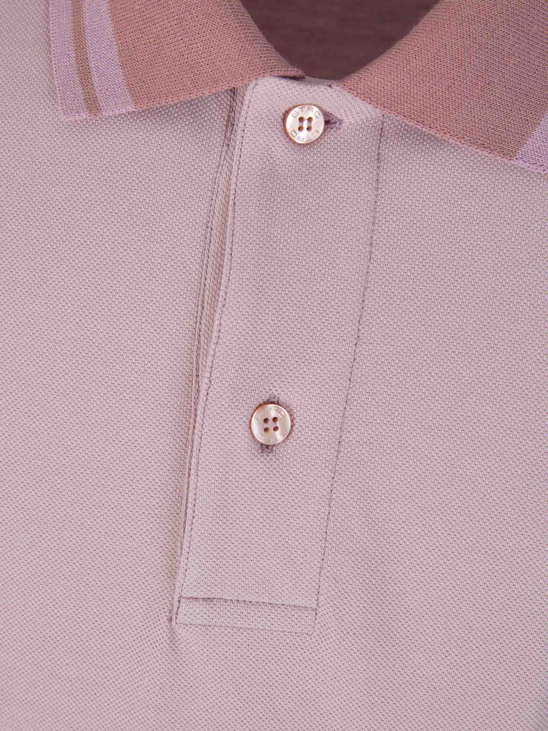 Etro Cotton Piquet Polo 