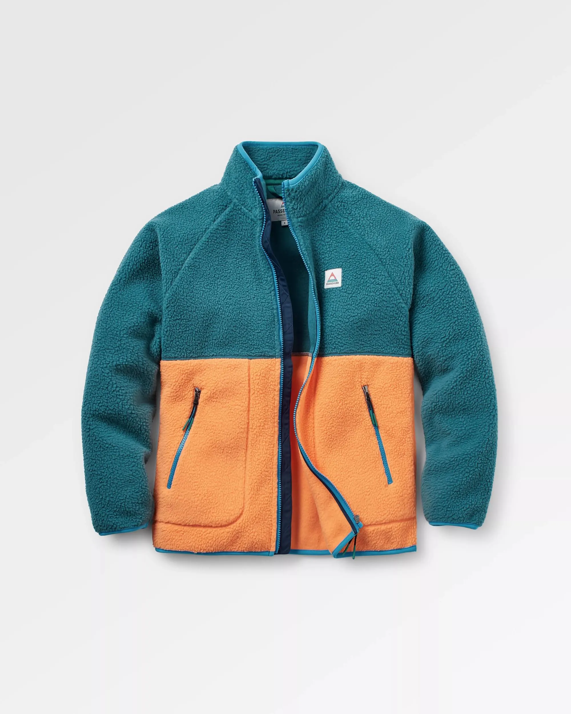 Apricot Recycled Sherpa Fleece - Fairbanks 2.0 Full Zip