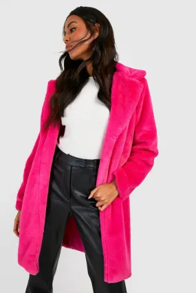 Faux Fur Coat