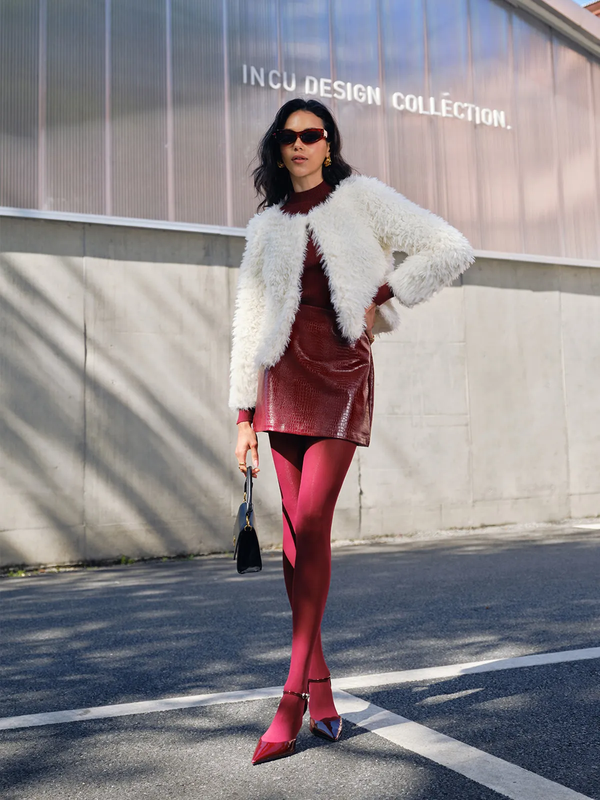 Faux Fur Short Coat